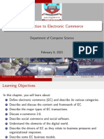 Introduction To Electronic Commerce: Department of Computer Science
