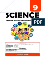 Science: Modified Strategic Intervention Materials