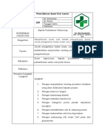 SOP Pemeriksaan Asam Urat Lansia 2019