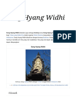 Sang Hyang Widhi - Wikipedia Bahasa Indonesia, Ensiklopedia Bebas