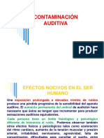 Contaminación Auditiva