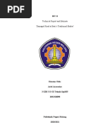 Technical Report and Estimate