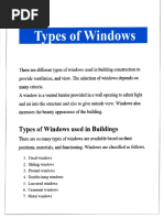 Types of Windows