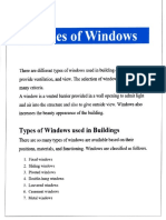 Types of Windows