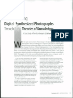 Understanding: Digital-Synthesized Photographs Through I - Theories of Knowledge