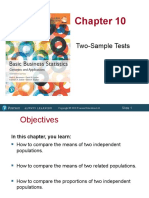 Chapter 10. Two-Sample Tests