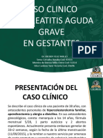 Pancreatitis Aguda Grave en Gestantes