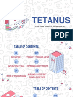 Tetanus: Eula Marie Victoria V. Orate BSN2B