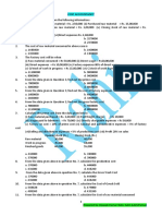 Numerical - Cost Accountancy 2019