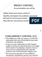 Concurrency Control Techniques