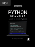 Pythongrammar I Dark Mode