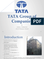 TATA Group of Companies: by Antony, Shahnawaz ASAN Business School