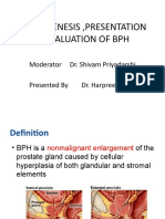 BPH - Pathophysiology and Evaluation
