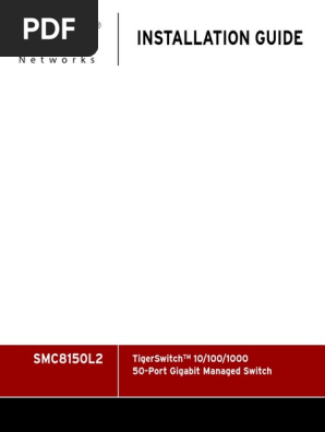 Installation Guide: SMC8150L2 | PDF | Network Switch | Ethernet