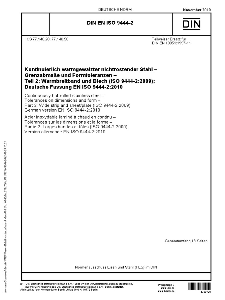 Iso 9444 2 Pdf