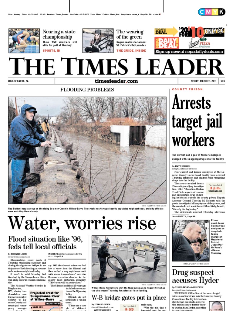 The Times Leader 3-11 | Ali Abdullah Saleh | Wilkes Barre - 
