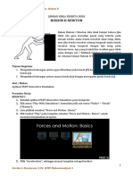Lembar Kerja Peserta Didik Hukum Ii Newton