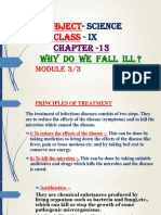 Class IX Science Why Do We Fall Ill PPT Module 3 - 3