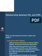 Relationship Between IHL and IHRL