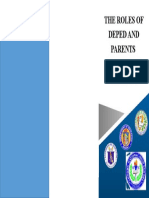 The Roles of Deped and Parents in The New Normal
