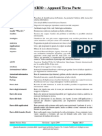 glossario appunti terza parte