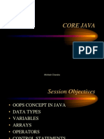 Core Java: Akhilesh Chandra