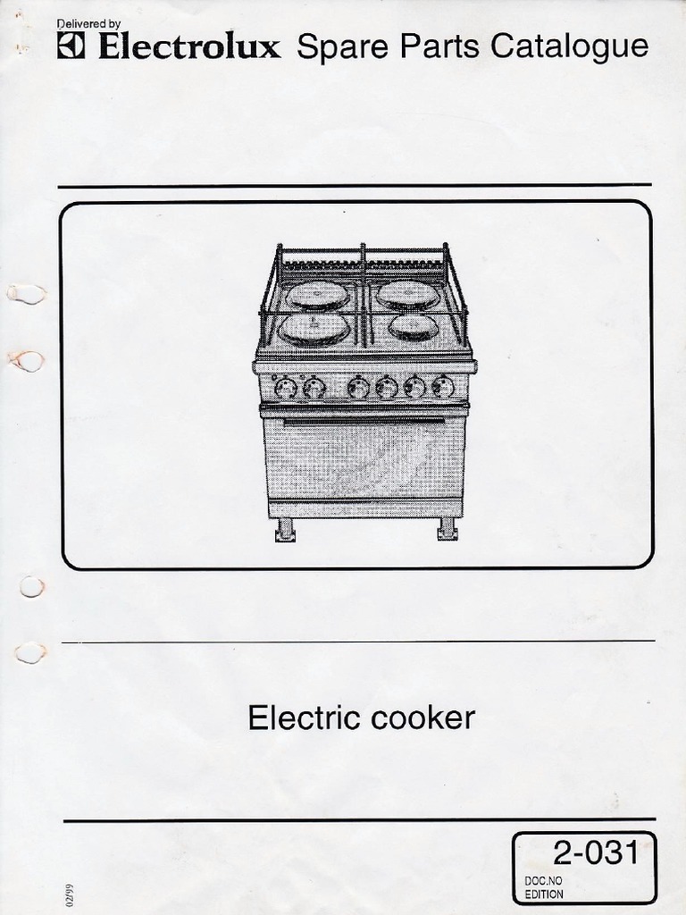 ELECTROLUX ELECTRIC HOT PLATE 2600W 440V