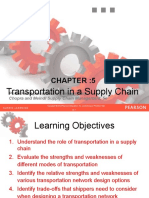 Transportation in A Supply Chain: Powerpoint Presentation To Accompany Chopra and Meindl Supply Chain Management, 5E