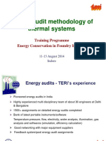 Energy Audit Methodology of Thermal Systems Training Programme Energy Conservation in Foundry Industry Compress