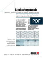 Densit Anchoring Mesh: Data Sheet