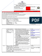 Weekly Home Learning Plan: Day/Time Learning Competency Learning Tasks Mode of Delivery