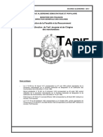 Tarif Douanier 2016 10 Chiffres Pour Telechargement