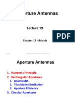 Aperture Antenna Lecture Beamwidths