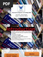 Materials Development For Readingskills