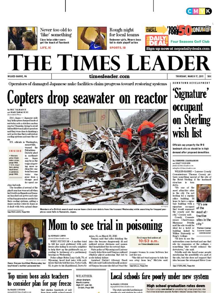 Wilkes-Barre Times Leader 3-17, PDF, Nature