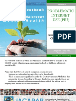 Problematic Internet Use Diagnosis, Treatment and Prevention
