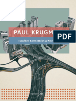 Paul Krugman: Teaches Economics & Society