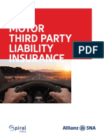 Motor Third Party Liability Insurance: General Conditions