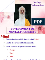Development of Mental Prosperity