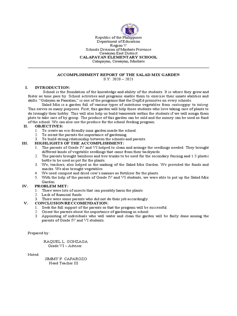 Salad Mix Report PDF Plants Agriculture