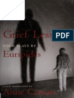 Grief Lessons Four Plays by Euripides-1