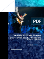 The 25 Most Important Guitar Scale Shapes
