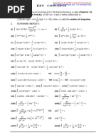 Definite & Indefnite Integration