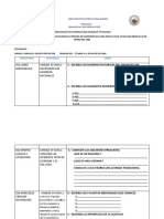 Actividades de Semana 27 Al 1de Mayo