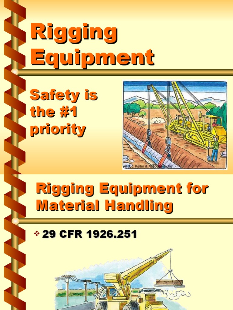 Rigging Equipment For Material Handling in Construction | PDF | Rope ...