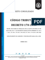 Codigo Tributario Texto Actualizado Hasta Decreto 180 2020 1
