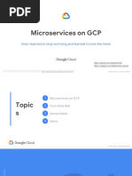 Microservices On GCP: How I Learned To Stop Worrying and Learned To Love The Mesh