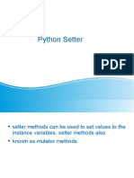 Python Setter