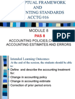 CF Module 8 - Acctg Pol. Estimate and Errors 8