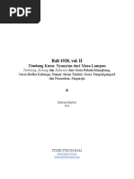 Bali 1928 Vol II Tembang Kuna | PDF